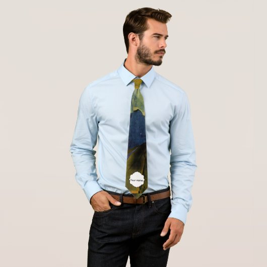 ペンキの皮をむくこと ネクタイ (インサイチュ)