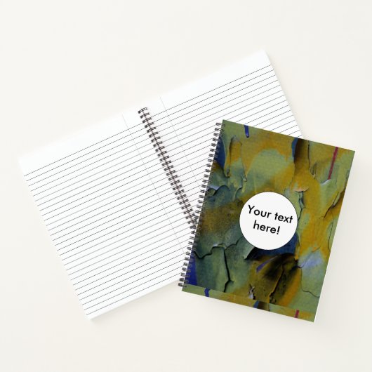 ペンキの皮をむくこと ノートブック (内部)