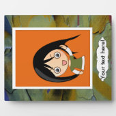 ペンキの皮をむくこと フォトプラーク (正面)