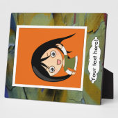 ペンキの皮をむくこと フォトプラーク (側面)