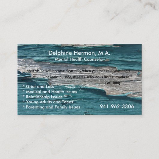 ペンキの皮3-8 予約カード (正面)