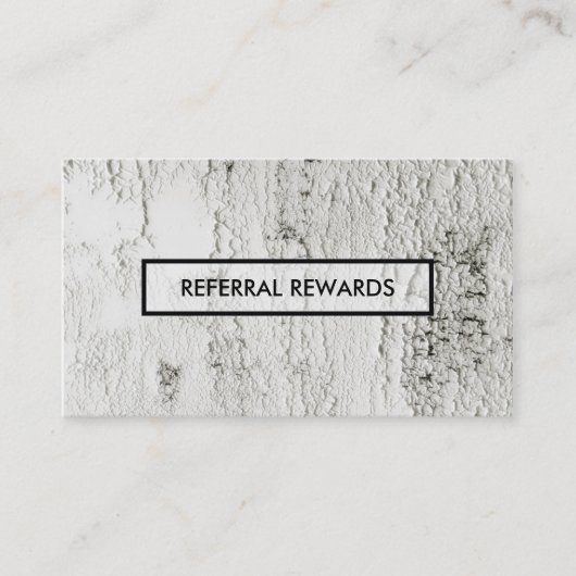 ペンキの破片の紹介はプログラムに報酬を与えます 紹介カード (正面)