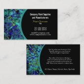 ペンキの絵画の芸術家の製造者 名刺 (正面/裏面)