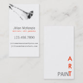 ペンキの芸術 名刺 (正面/裏面)