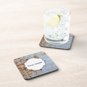 ペンキの質の皮をむくこと コースター (右側)