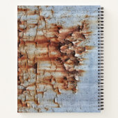 ペンキの質の皮をむくこと ノートブック (裏面)