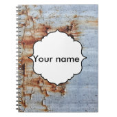 ペンキの質の皮をむくこと ノートブック (正面)