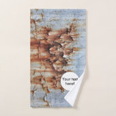 ペンキの質の皮をむくこと バスタオルセット (ハンドタオル)