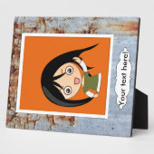 ペンキの質の皮をむくこと フォトプラーク (側面)