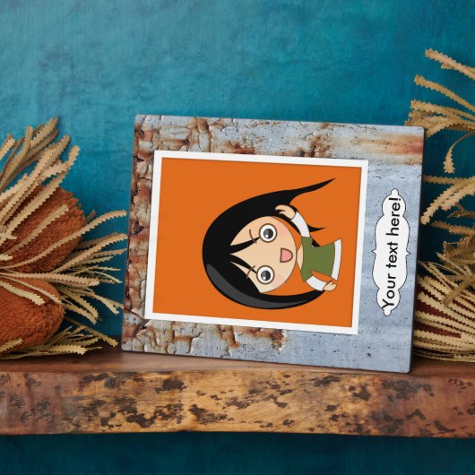 ペンキの質の皮をむくこと フォトプラーク (側面)