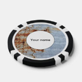 ペンキの質の皮をむくこと ポーカーチップ (シングル)