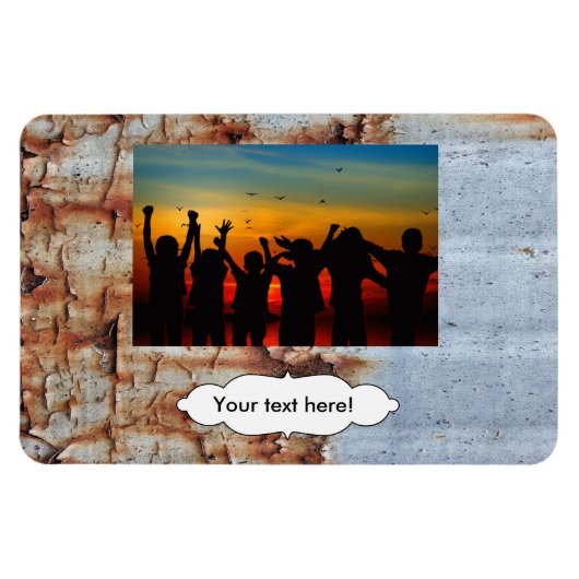 ペンキの質の皮をむくこと マグネット (横)