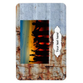 ペンキの質の皮をむくこと マグネット (縦)