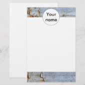 ペンキの質の皮をむくこと 便箋 (正面/裏面)