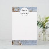 ペンキの質の皮をむくこと 便箋 (スタンド正面)