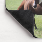 ペンキの馬および友人 マウスパッド (コーナー)