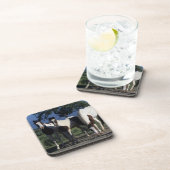 ペンキの馬のグループ コースター (右側)