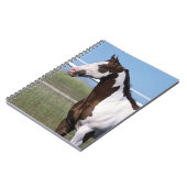 ペンキの馬の地位 ノートブック (左側)