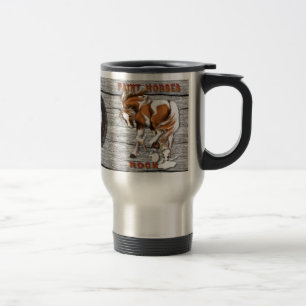 ペンキの馬の石のmugsP トラベルマグ