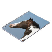 ペンキの馬のHeadshot 1 ノートブック (左側)