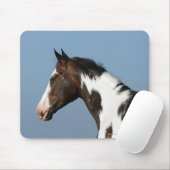 ペンキの馬のHeadshot 1 マウスパッド (マウス)