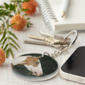 ペンキの馬のHeadshot 2 キーホルダー (正面右)