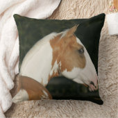 ペンキの馬のHeadshot 2 クッション (ブランケット)