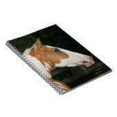 ペンキの馬のHeadshot 2 ノートブック (右側)