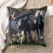 ペンキの馬 クッション (ブランケット)