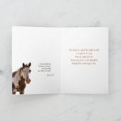 ペンキの馬Sympathy2カードは中個人化なります カード (内部)