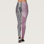 ペンキの（ばちゃばちゃ）跳ねるの石のレギンス レギンス (裏面)