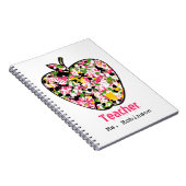 ペンキの（ばちゃばちゃ）跳ねるのAppleの先生のノート ノートブック (右側)