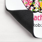 ペンキの（ばちゃばちゃ）跳ねるのAppleの先生のマウスパッド マウスパッド (コーナー)