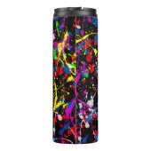 ペンキの（ばちゃばちゃ）跳ねる タンブラー (裏面)