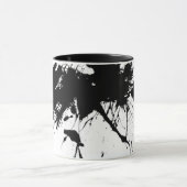 ペンキの（ばちゃばちゃ）跳ねる マグカップ (中央)