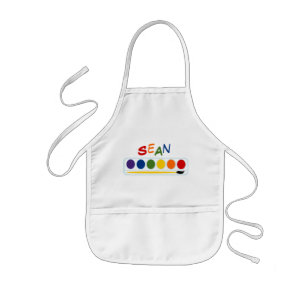 ペンキセット 子供用エプロン