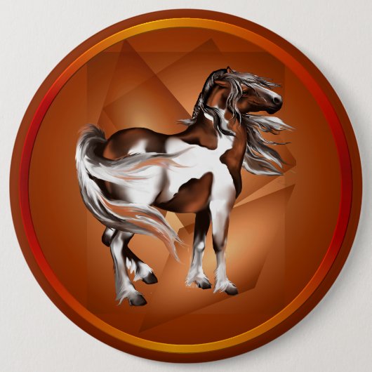 ペンキボタン 缶バッジ (正面)