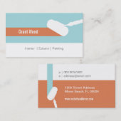 ペンキローラーの名刺 名刺 (正面/裏面)