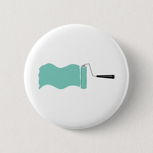 ペンキローラー 缶バッジ (正面)