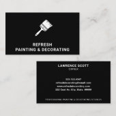 ペンキ・アンド・デコレー絵を描ター・ブラモダンシ(B) 名刺 (正面/裏面)