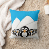ペンギおもしろいン クッション (ブランケット)