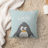 ペンギおもしろいン クッション (ブランケット)