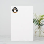 ペンギおもしろいン 便箋 (スタンド正面)