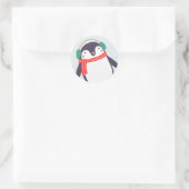 ペンギすてきン ラウンドシール (バッグ)