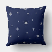 ペンギカッコいいン | Night Sky Snowflakes クッション (裏面)