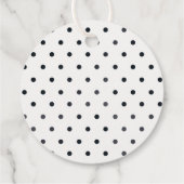 ペンギンありがとうメッセージカード フェイバータグ (裏面)