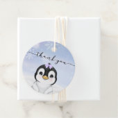 ペンギンありがとうメッセージカード フェイバータグ (インサイチュ)