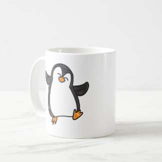 ペンギンおもしろいの贈り物 コーヒーマグカップ