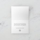 ペンギンおもしろいスのクリスマス企業の挨拶 シーズンカード (内部)