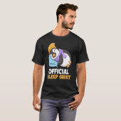 ペンギンおもしろいスリープシャツ Tシャツ (正面フル)